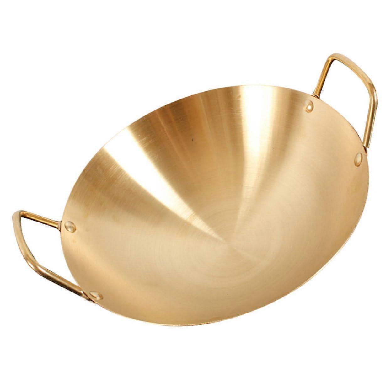 Stainless Steel Double Handle Cooker Pot MultiPurpose Ramen Pot Heat Insulation Safe Handling Easy Clean