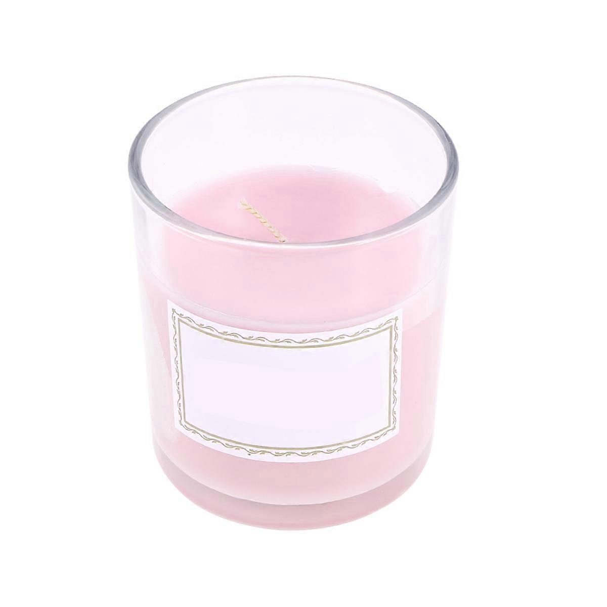 Scented Candle Smokeless Aromatherapy Pink Paraffin Yoga Meditation 1Pack