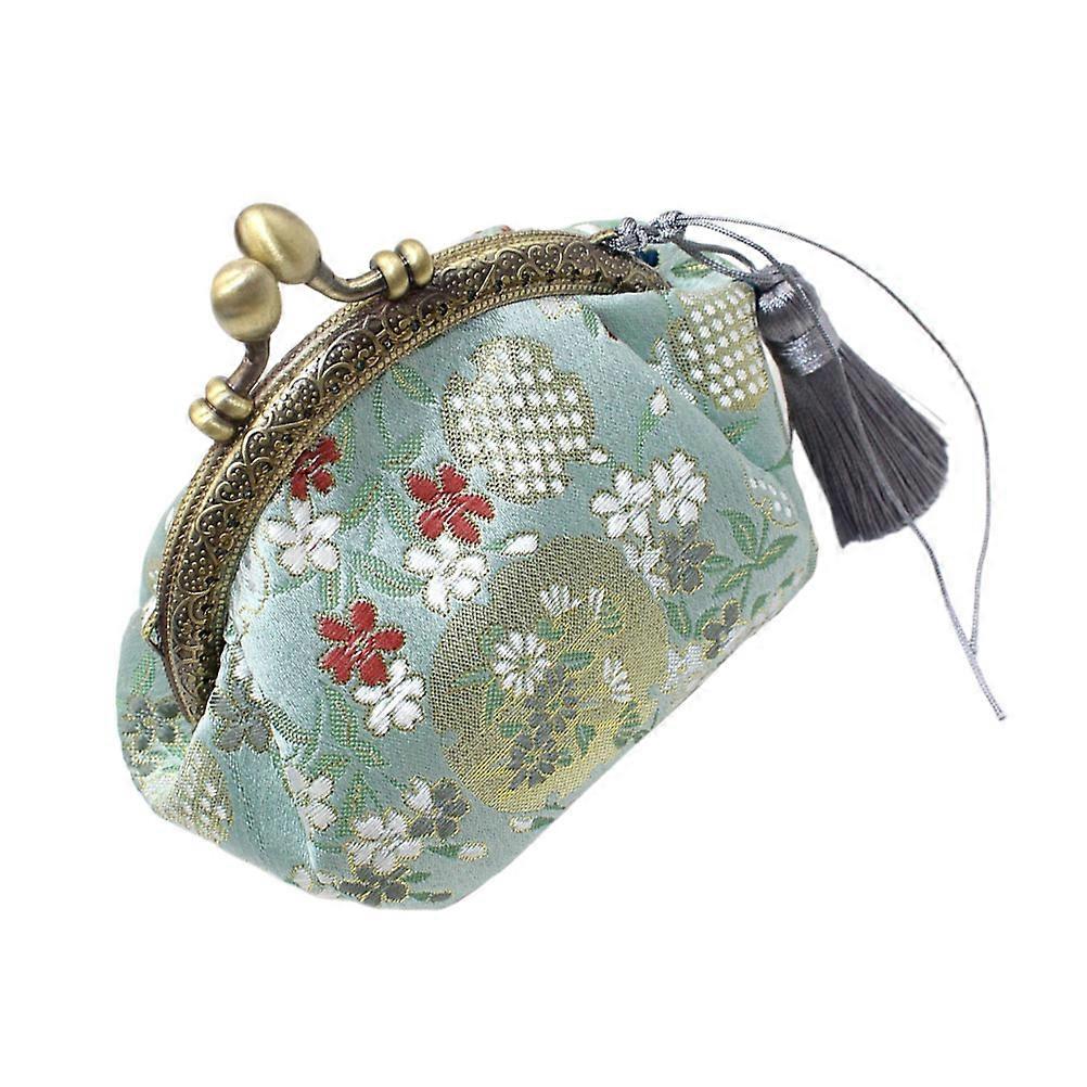 Vintage Short Purse Key Storage Women Bag 4.7×2.8×3.5in Retro Lightweight 1Pcs