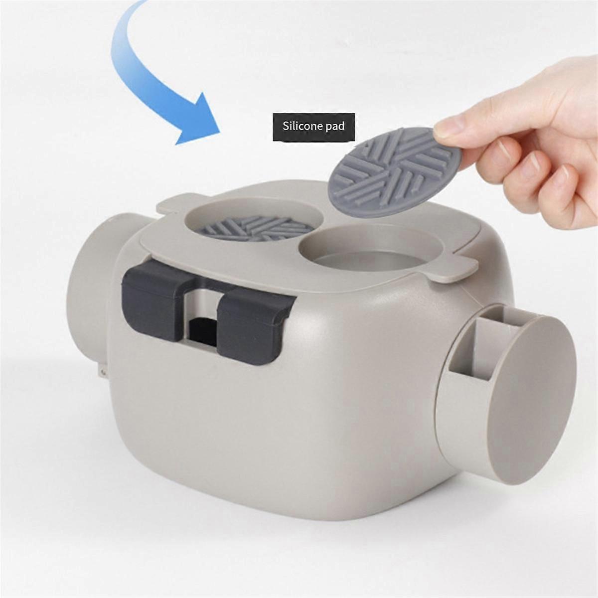 Espresso Knock Box, Coffee Ground Knock Box, Shock-Absorbent Durable Barista Style Knock Container