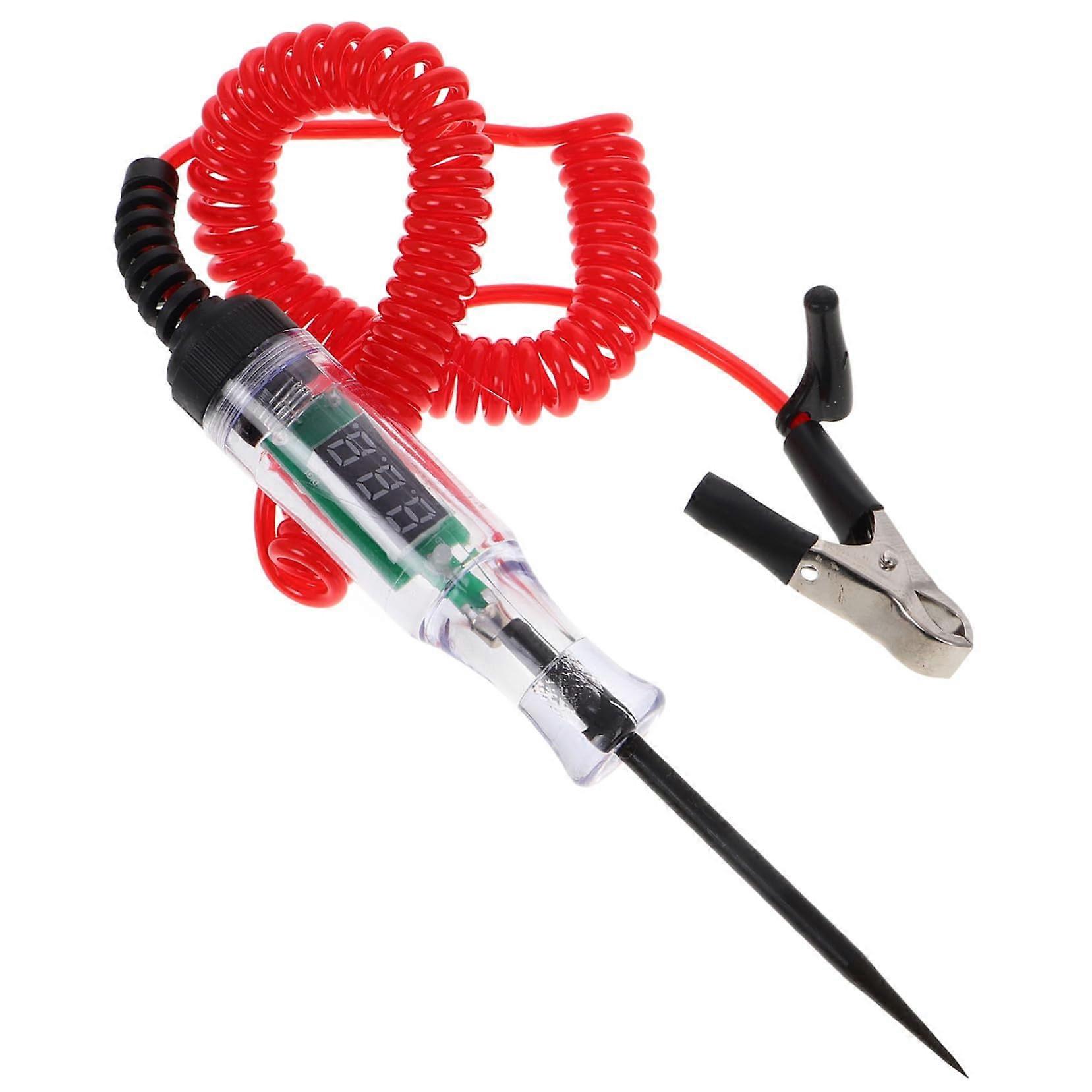 Automotive Voltage Tester Pen Light for Car Circuit Diagnostics, Durable Electrical Tester Tool for Wire Repair