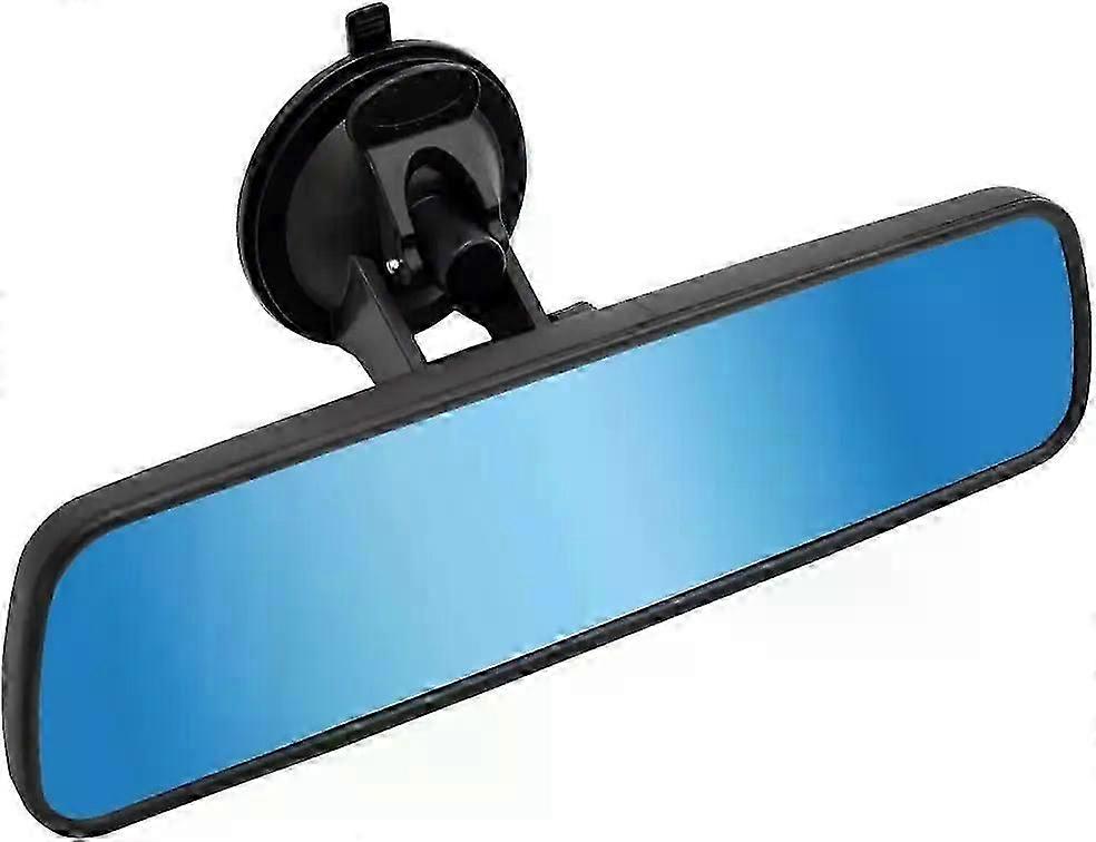Wide-angle Interior Car Mirror with Suction Cup 240 X 65mm  Universal 360 Rotates Rear View Mirror