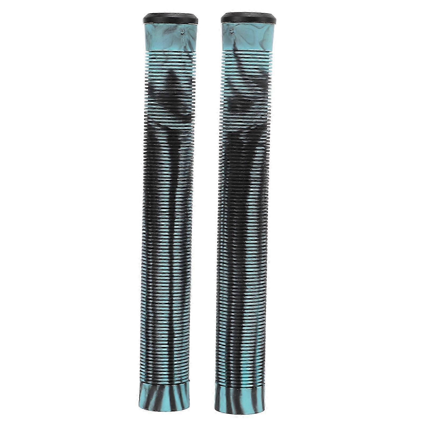 2025 1 Pair 22cm Bicycle Handlebar Longneck Grips Mountain Bike Soft TPE Rubber Anti Slip Handle Grips for Cycling