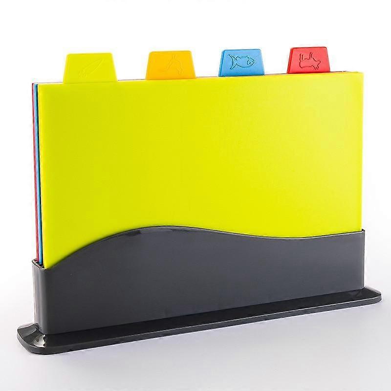 Thickened Classification Cutting Board Set Multifunctional Household BPA Free Plastic Blocks
