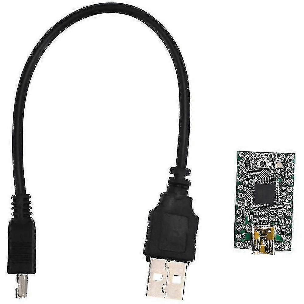 Carte de développement ATmega32u4 USB AVR avec module d’extension et câble de données pour Teensy 2.0