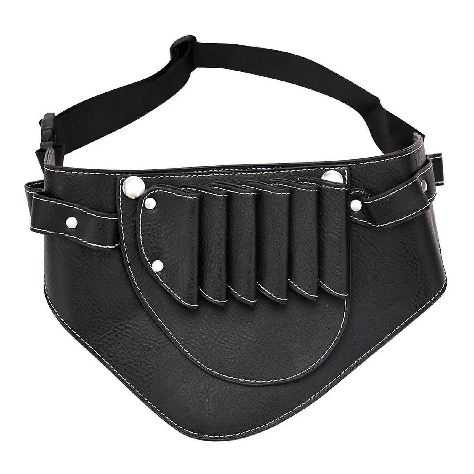 Hairdressing Bag For Barber And Salon Scissors And Shears Case Belt Holster Pouch Scissor Clips