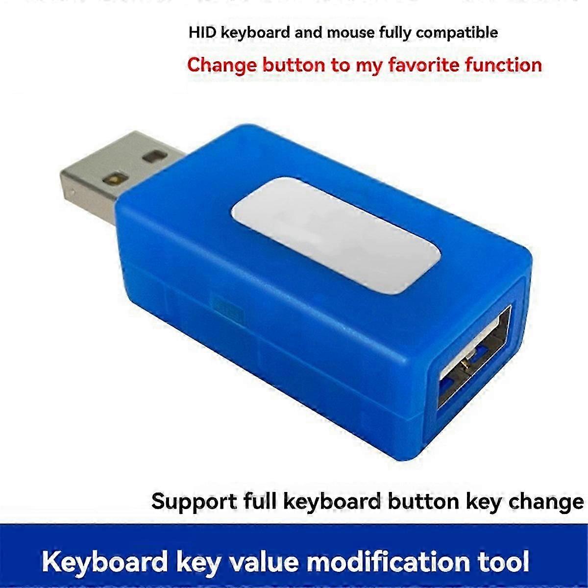 USB Keyboard Modifier Key Remapper Keyboard Accessory for Personalizing Key Functions in Programmin