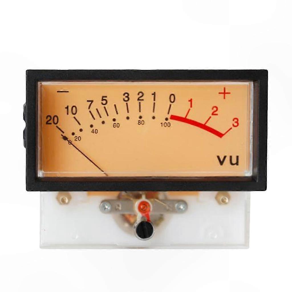 Precision Analog o VU Meter with TN-73 Header for Accurate Sound Monitoring