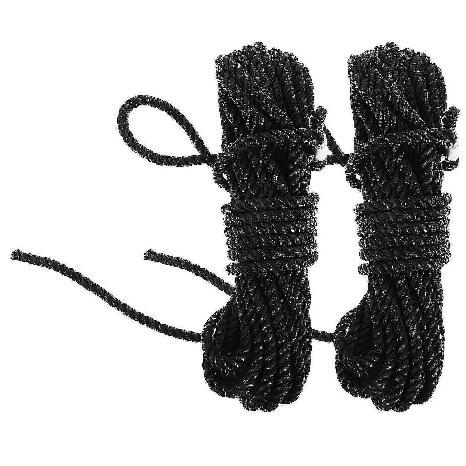 Extension Ladder Accessories Replacement Ropes For Safety Enhancement 2pcs