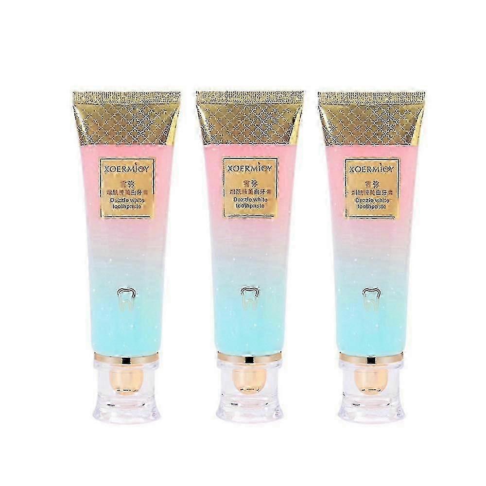 Suitable for 1/2/3x Nicotinamide Whitening Toothpaste for Teeth Cleaning Brightening Fresh Breath-jc