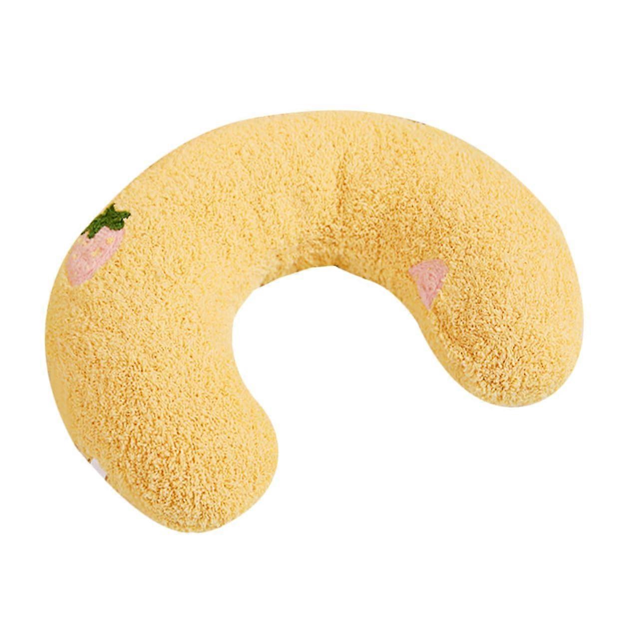 Comfortable Kitten Pillow UShaped Cat Pillow for Neck Support Soft Plush Material for Sleep and Cats