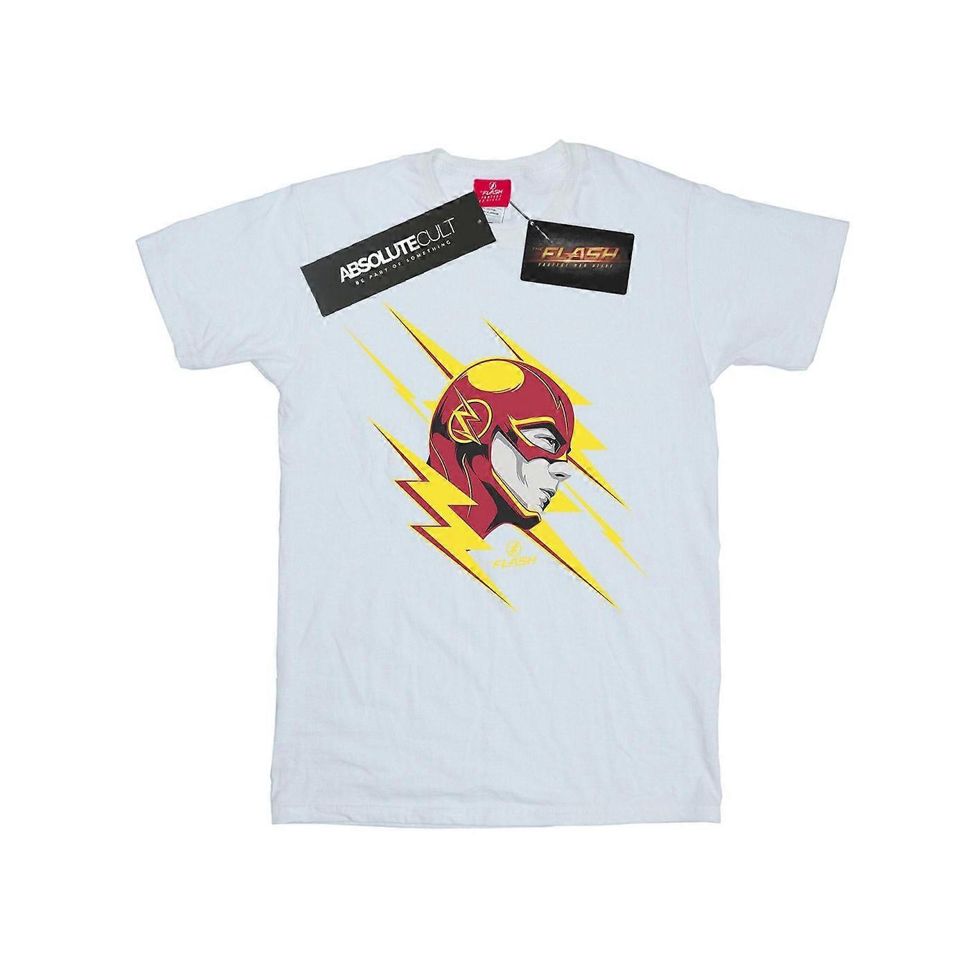 DC Comics Męska koszulka portretowa Flash Lightning