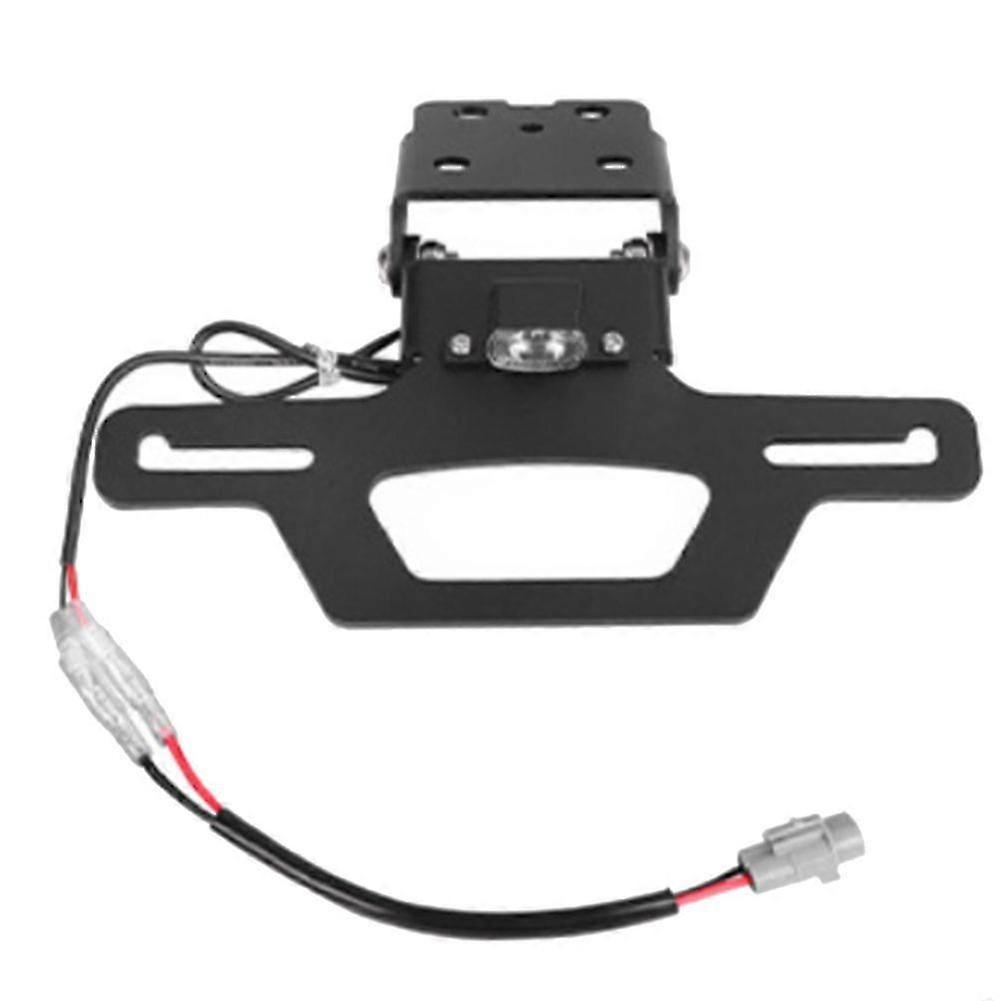 حامل لوحة ترخيص مخفية للدراجات النارية مع إطار لوحة ترخيص ذيل قصير ضوء LED ل -25R -4R ZX250