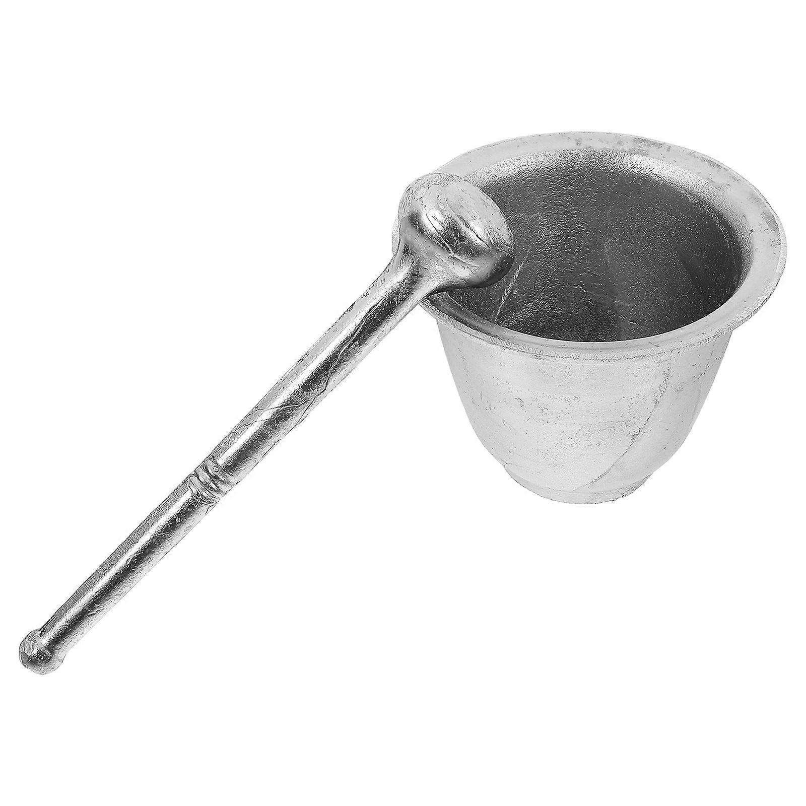 Grinder and Pestle Garlic Crusher for Kitchen Use with 1Set Aluminum Tool