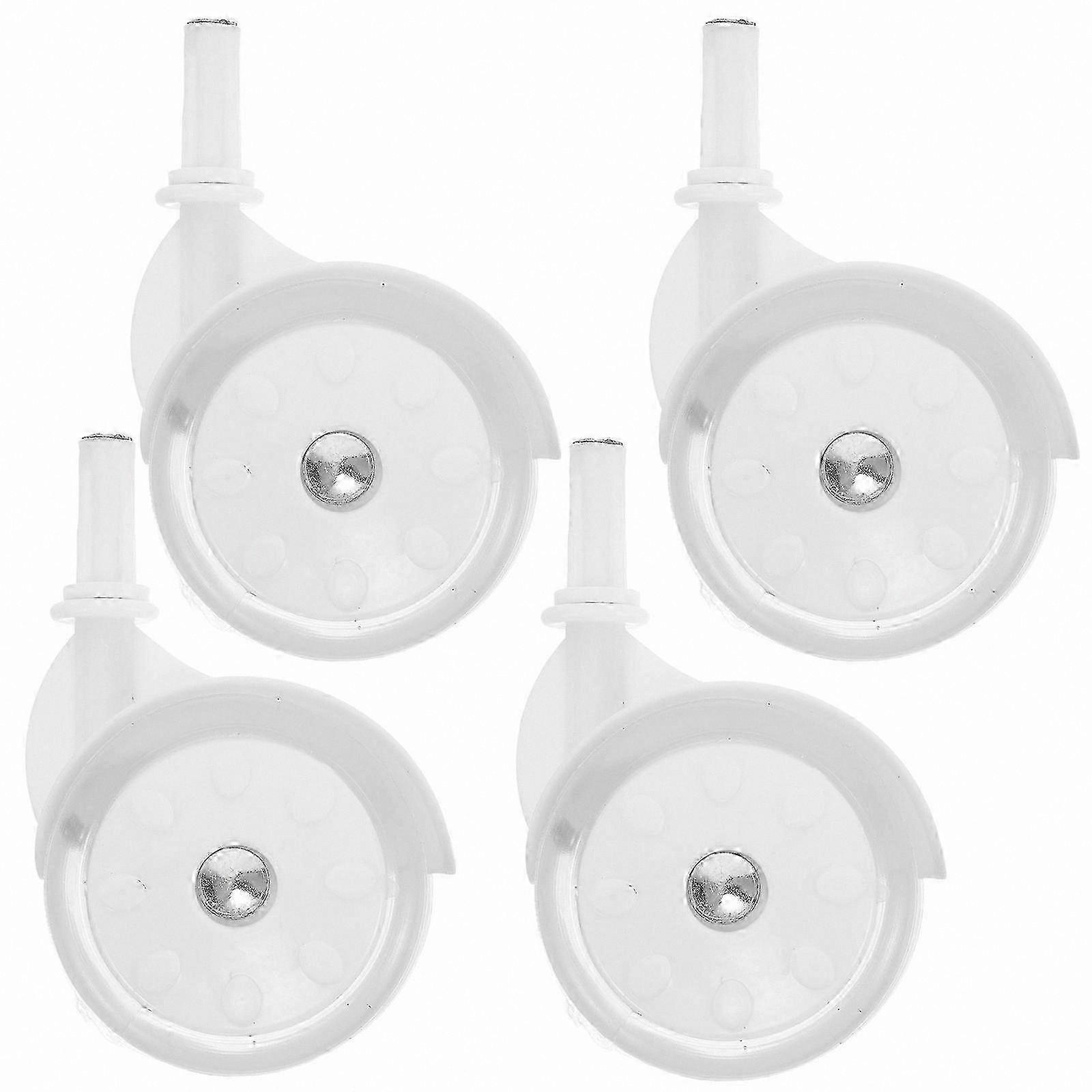 4-Pack Universal Wheels for Baby Walkers and Strollers, Compatible with Multiple Models