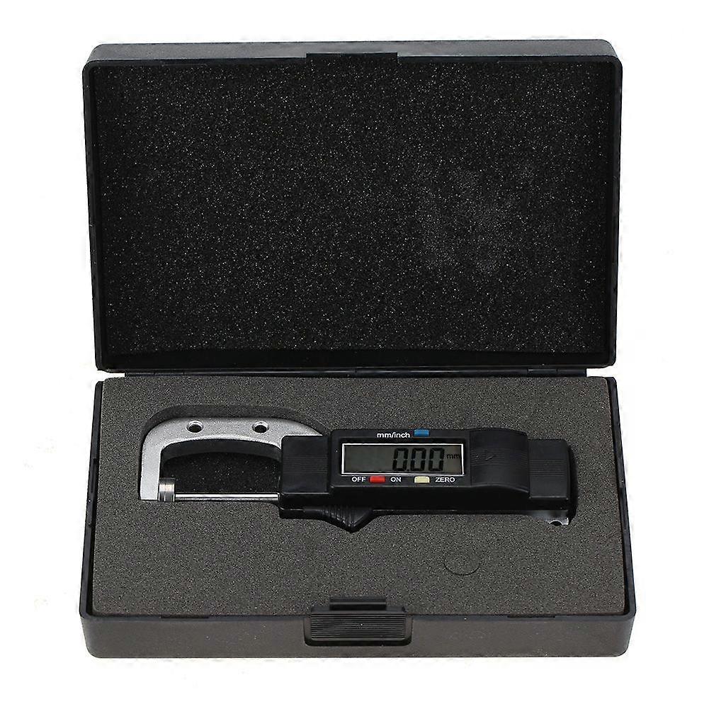 Electronic Digital Display Horizontal Caliper 0-25mm Thickness Measuring Tool