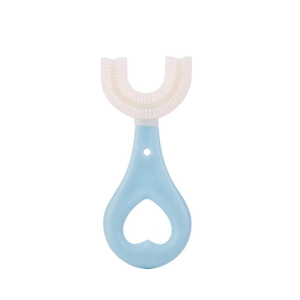 Children's U-shaped Mouth-type Soft Toothbrush Manual