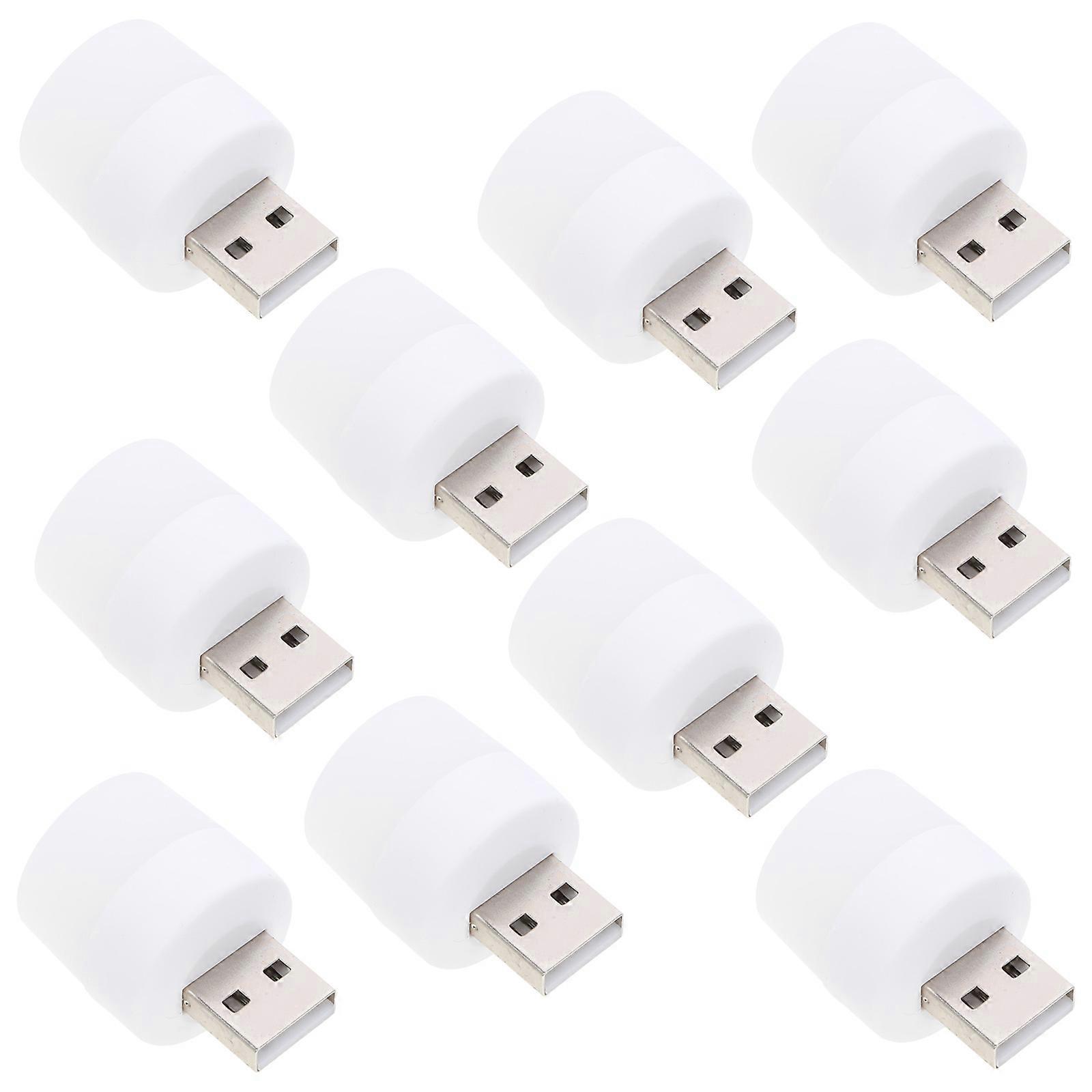 USB Light Car Interior USB Lamp for High Brightness Ambient Lighting 20Pcs