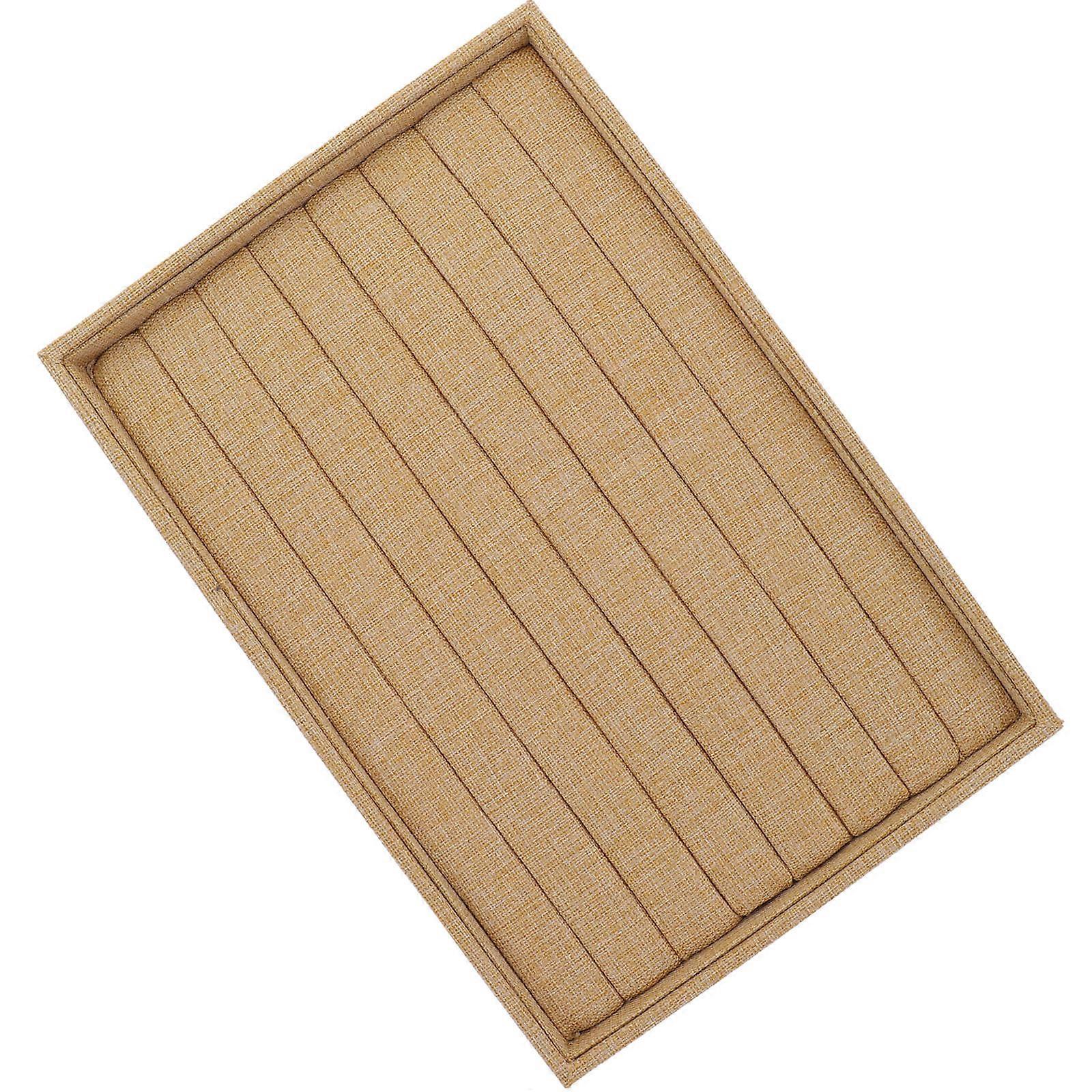 Jewelry Storage Box for Necklace Display 3Pcs Desktop Multi-Use Tray