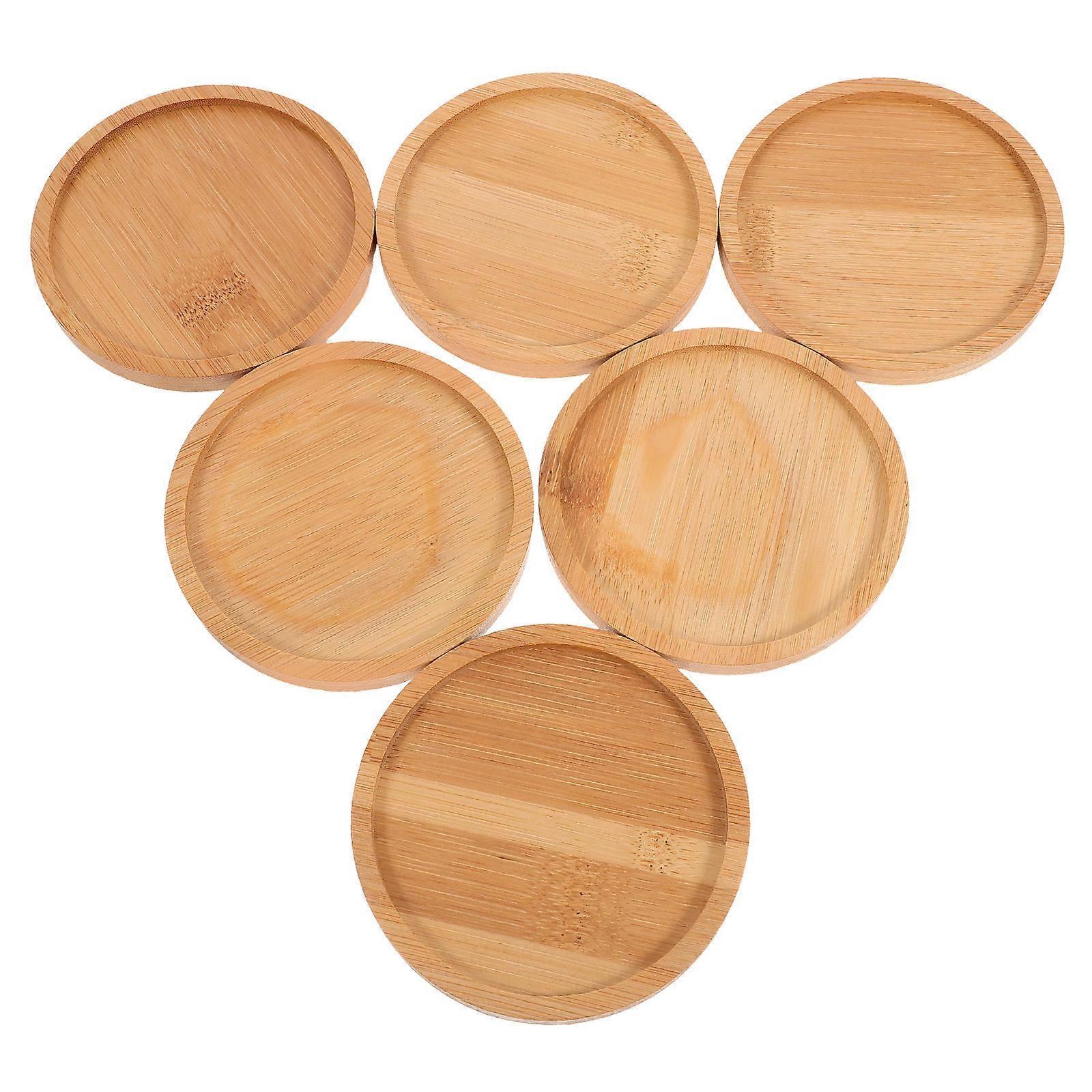 DIY Mosaic Bamboo Hot Pads for Table Protection 24Pcs Coaster Set