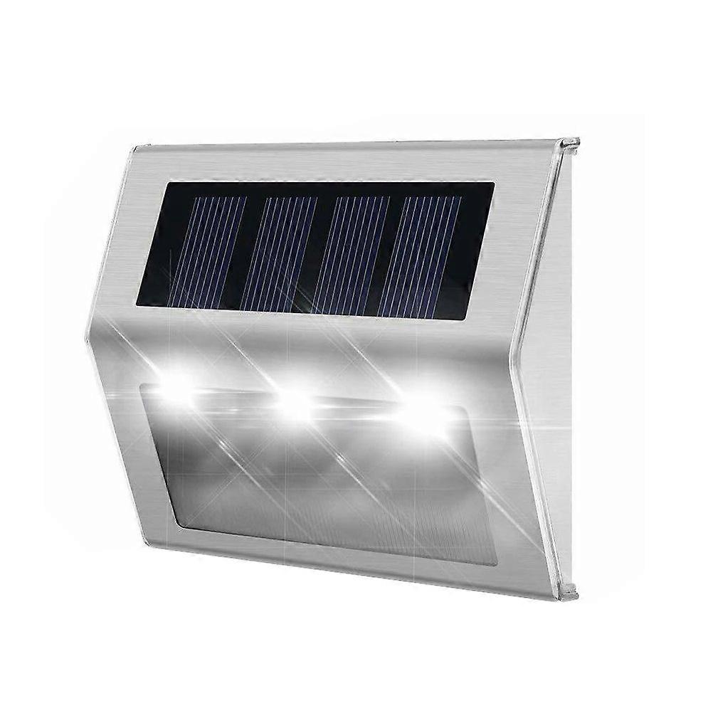 12Pcs Rectangular Solar LED Light Security Lighting For Parking Lots And Driveways 14x9.5x2.5cm Weatherproof