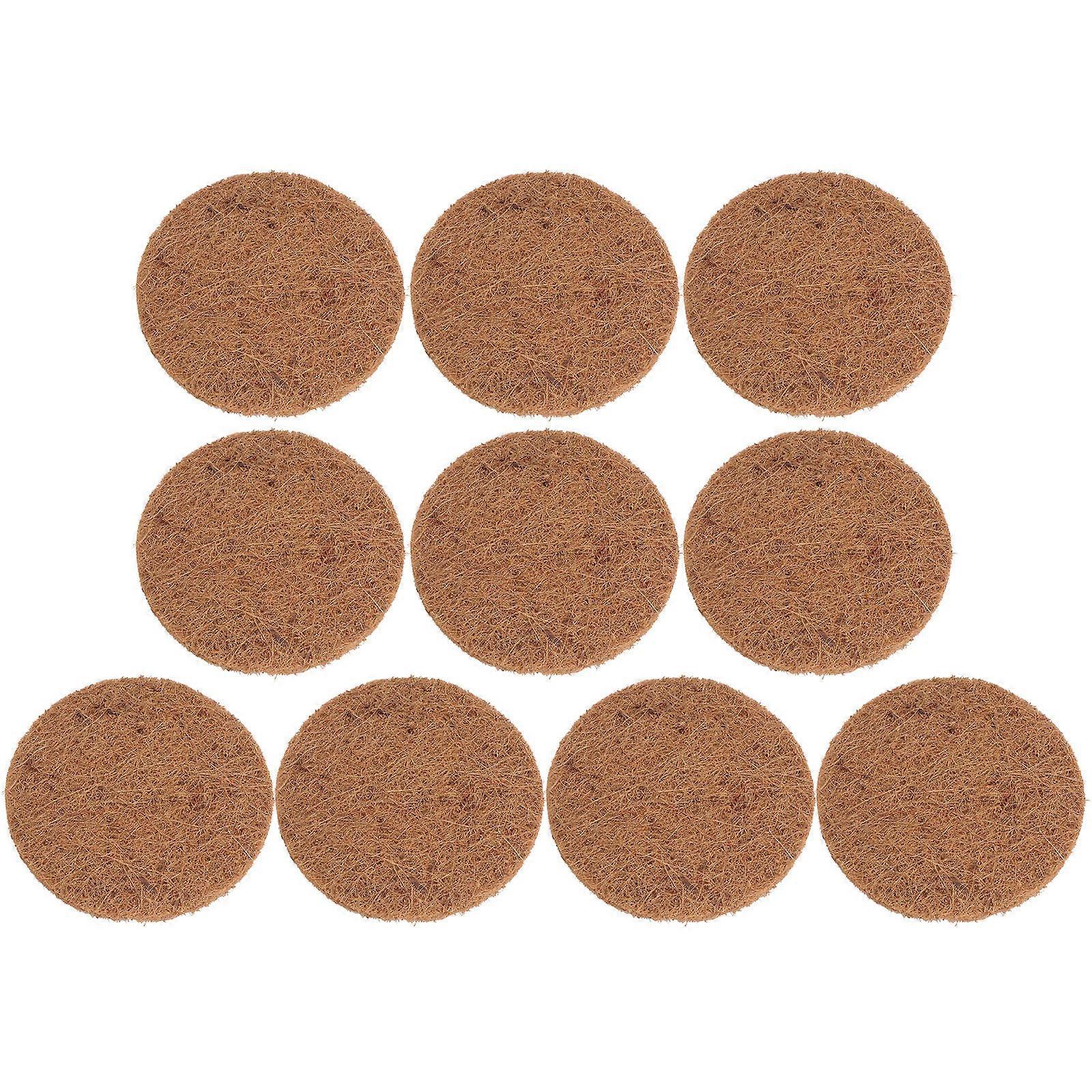Reusable Square Pigeon Nest Pad For Pets Home Egg Factory Light Brown Durable 40Pcs