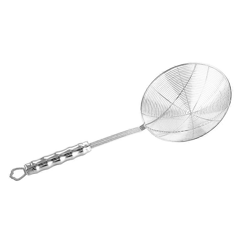 Stainless Steel Colander Wire Mesh for Kitchen Use 2Pcs Long Handle Strainer