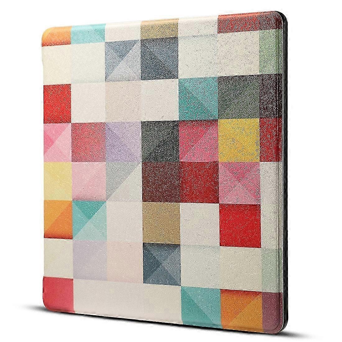 Capa protetora de couro PU com flip horizontal de 7 polegadas Dibase 2025 para Amazon Kindle Oasis 2017