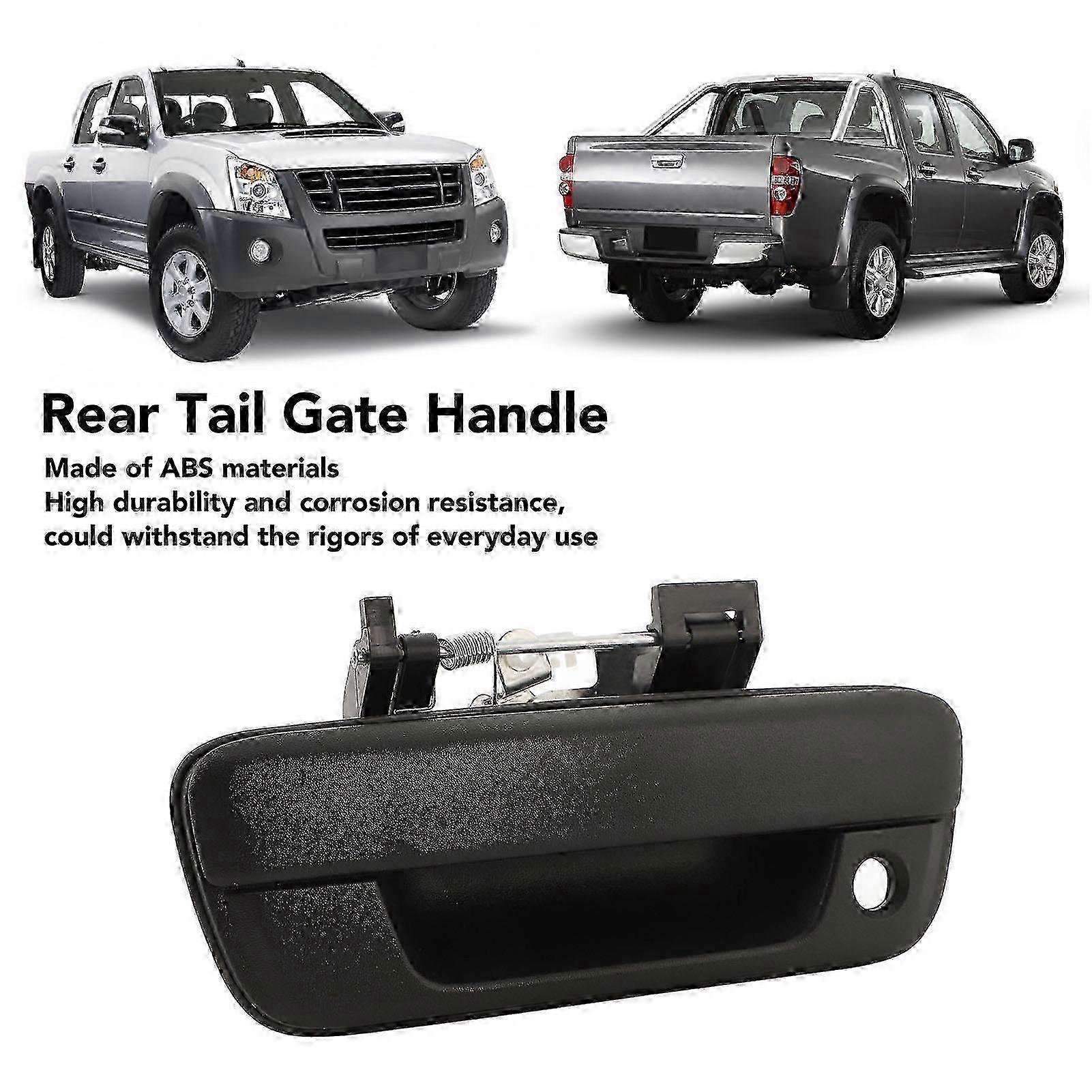 Isuzu D-MAX 2002-2011 Rear Tailgate Handle Replacement, Solid Chrome Tailgate Latch Handle
