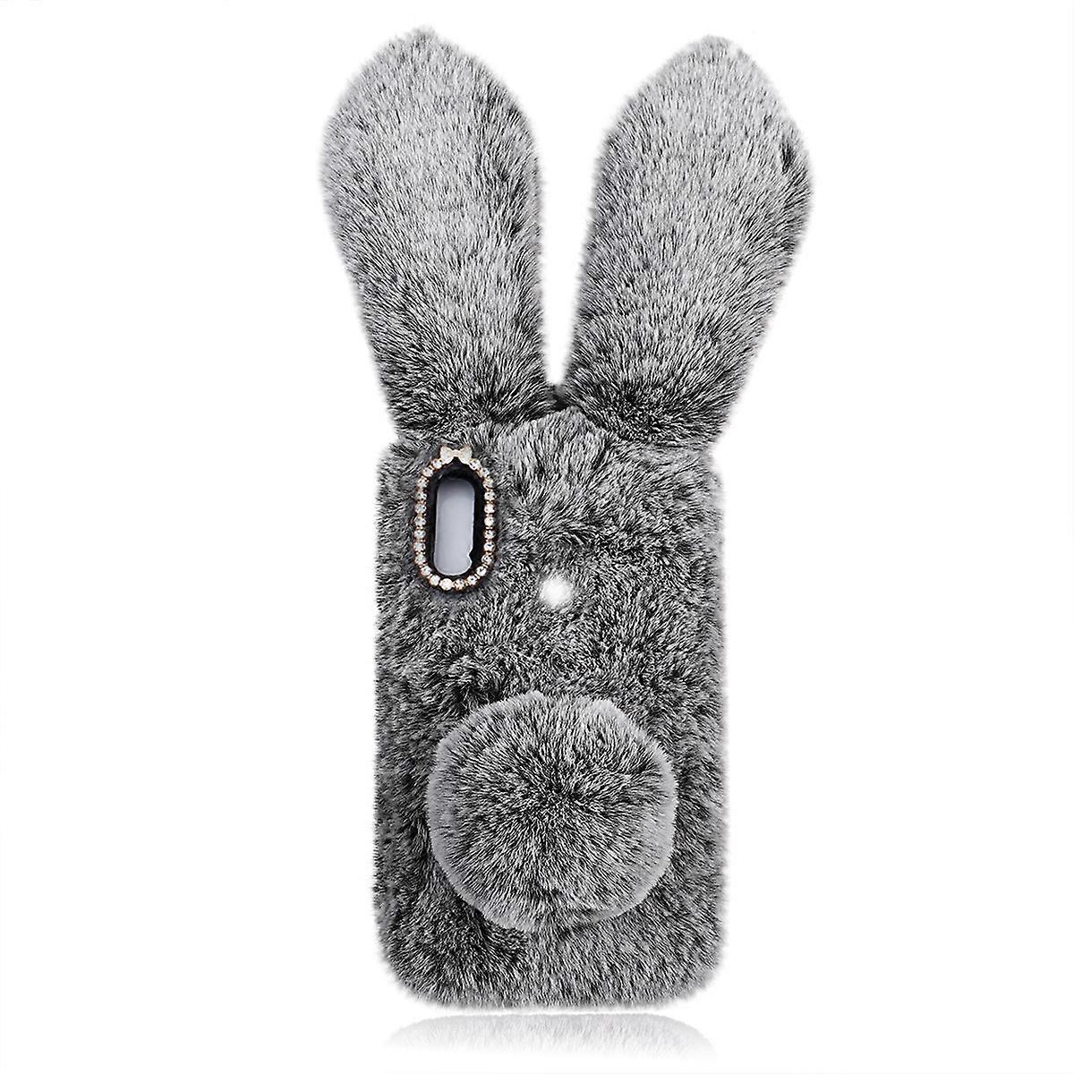 Funny Phone Case For Girls Compatible With Moto Power Everyday Use Rabbit Shape 1Pack