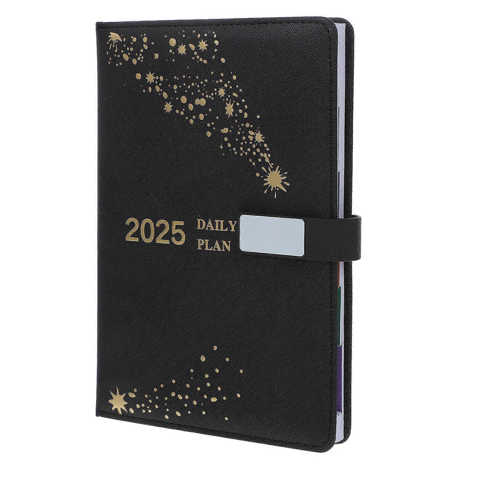 Work Planner Notepad Spanish Daily Planner for 5Pcs Portable Office Schedule Use