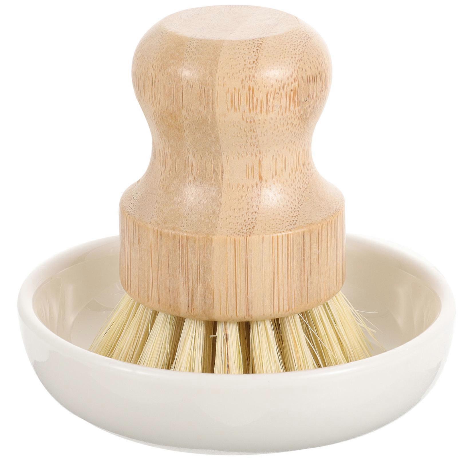 Wok Scrubbing Brush Kitchen Pot Cleaning Brush 5Sets