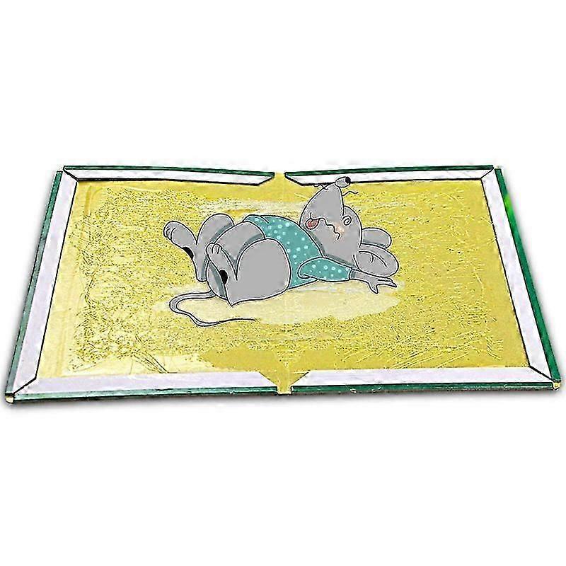 5 pack humanized mouse glue plates, green and environmentally friendly trapsC5, Happy H