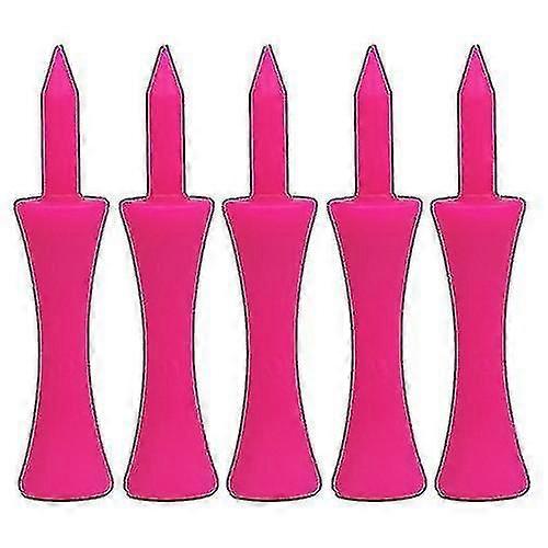Trixes 100 Bright Pink Castle Golf Tees