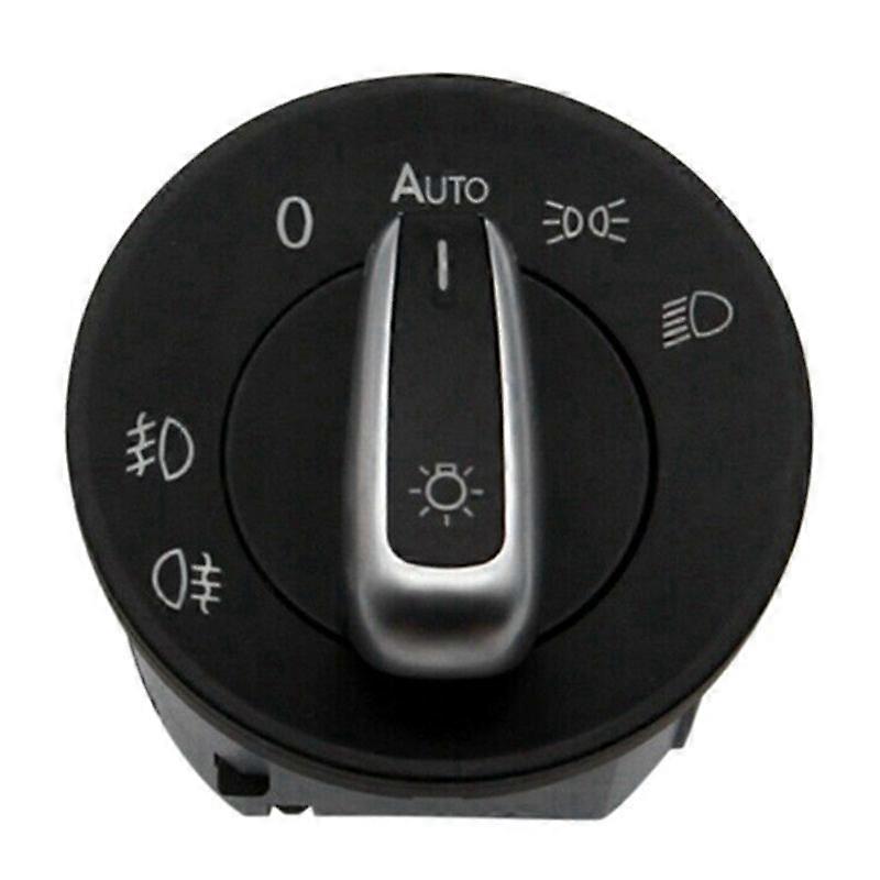 Car Chrome Fog Lamp Headling Knob Switch for 2007-2016