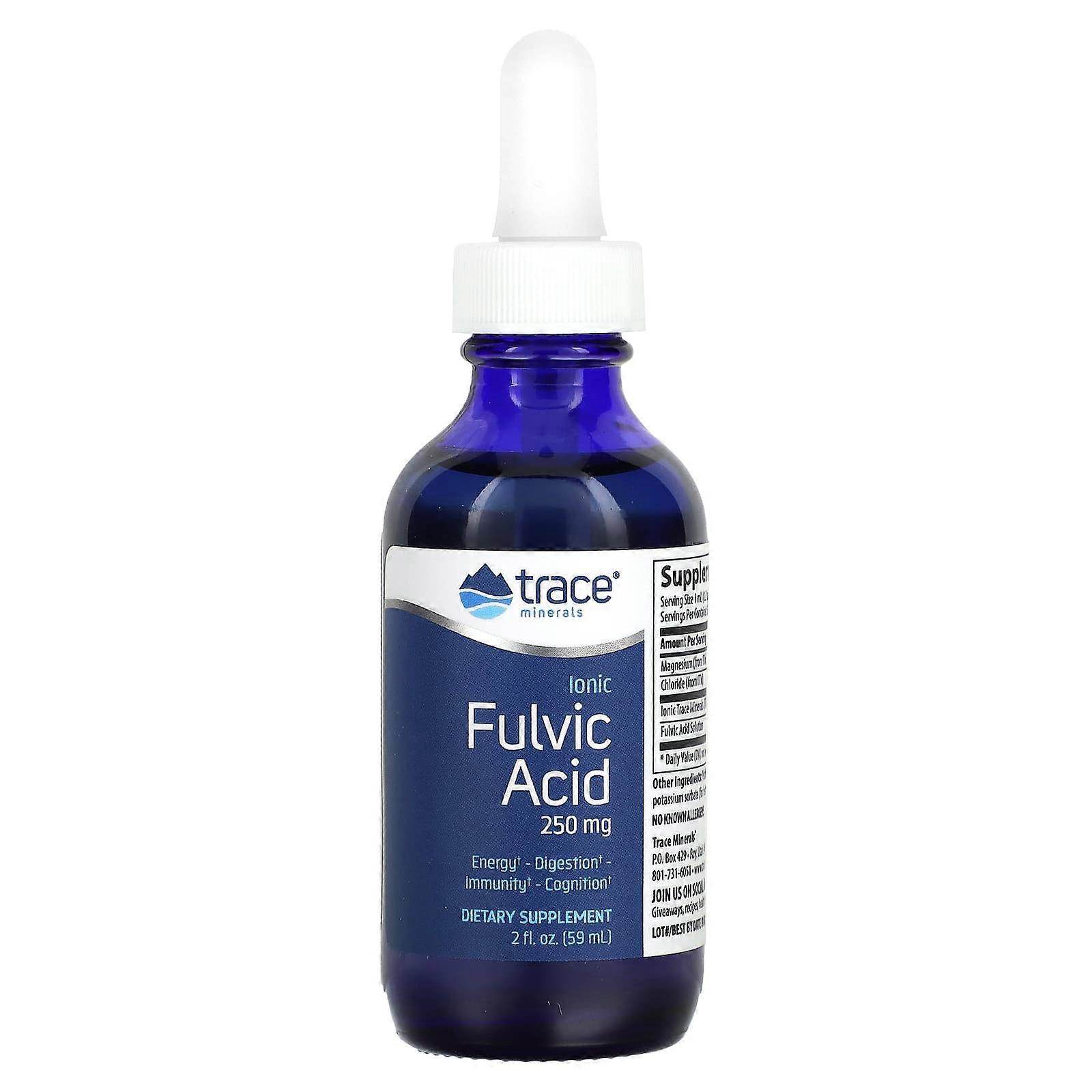 Trace, Ionic Fulvic Acid, 2 fl oz (59 ml)