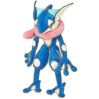 Peluche Greninja 30 cm, Personaggi del gioco, Peluche morbido, Peluche Quajutsu, Novità 2023 - Peluche Quajutsu per fan, bambini, collezionisti, gioco L