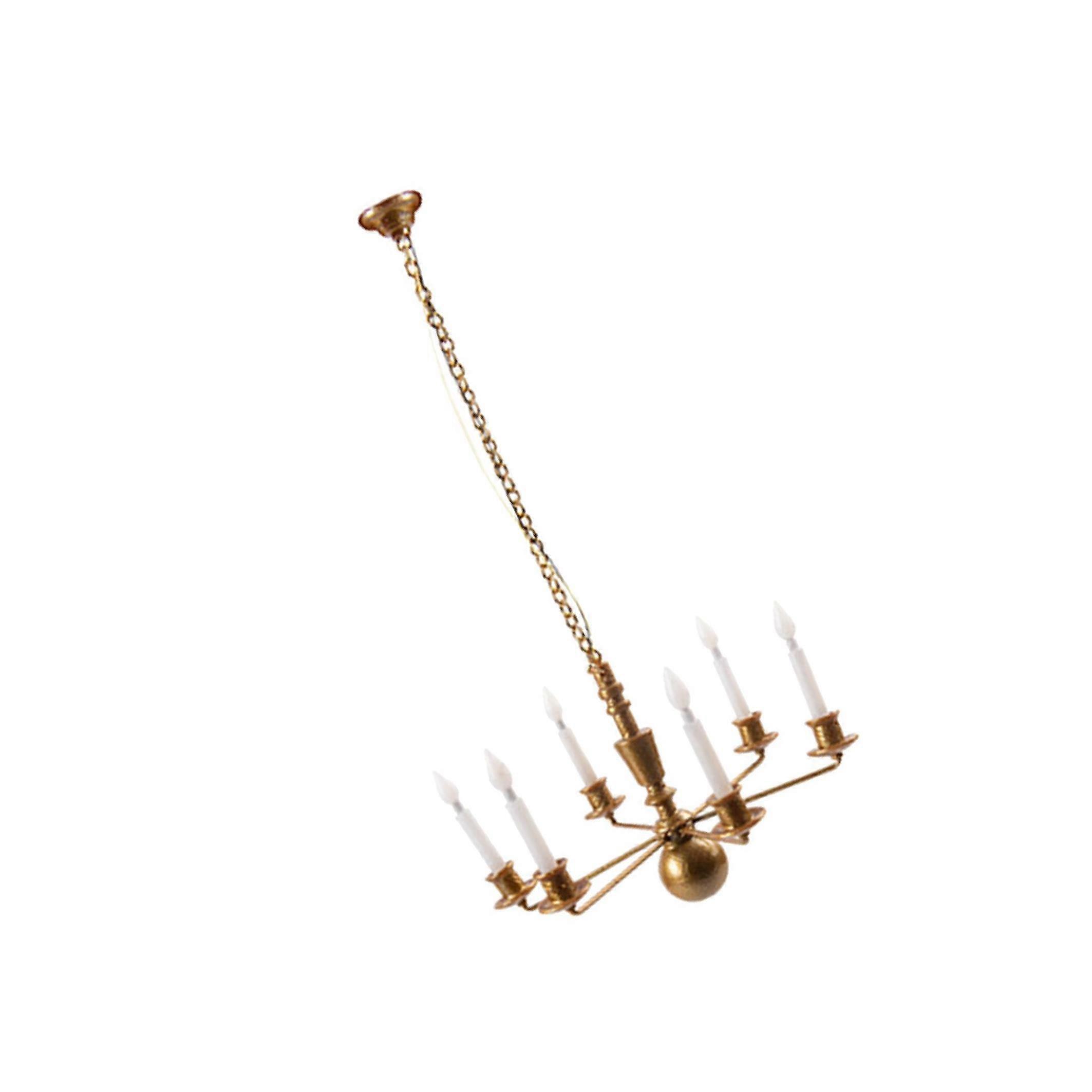 HO Scale Hanging Chandelier Model Modern and Chic Ceiling Light Fixture