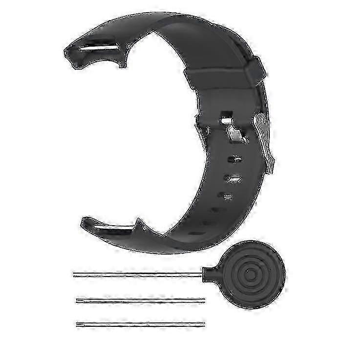Replacement Silicone Wrist Band for Garmin Approach S3 GPS Watch with Touchscreen Compatibility and Included Tool Kit