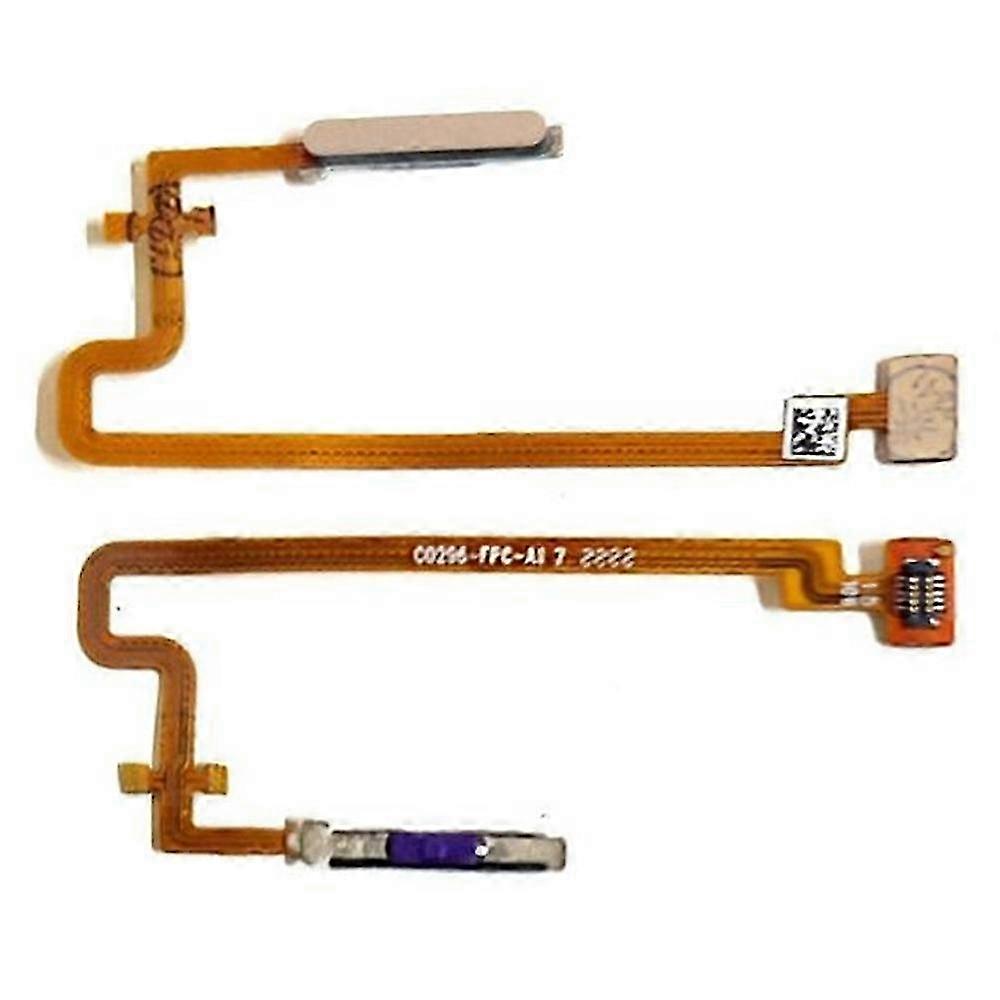 Premium Realme C33 4G Home Key Fingerprint Button Flex Cable Part Compatibility Without Logo
