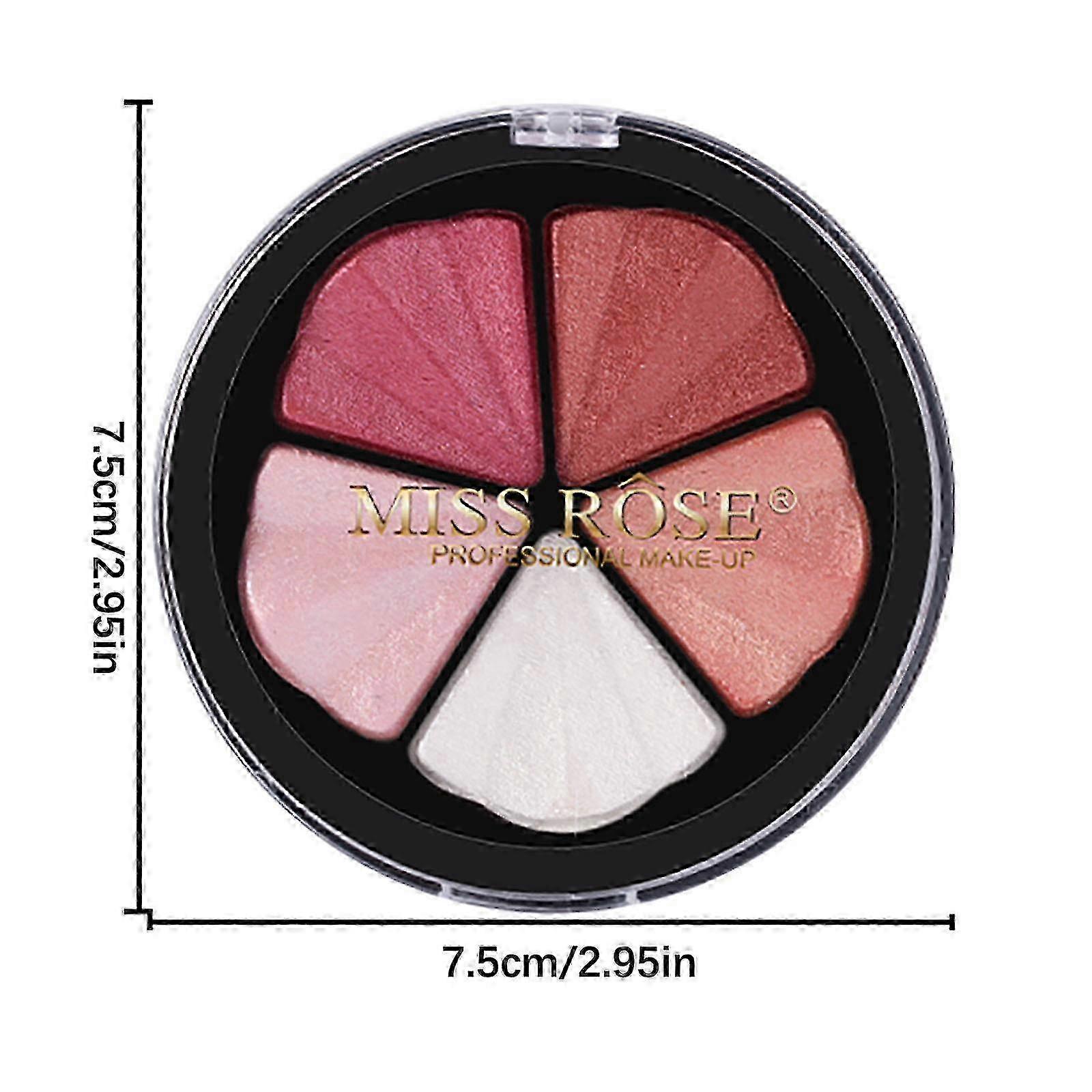 Pearlescent Non-fading 5 Colors Net Red Lazy Eye Shadow
