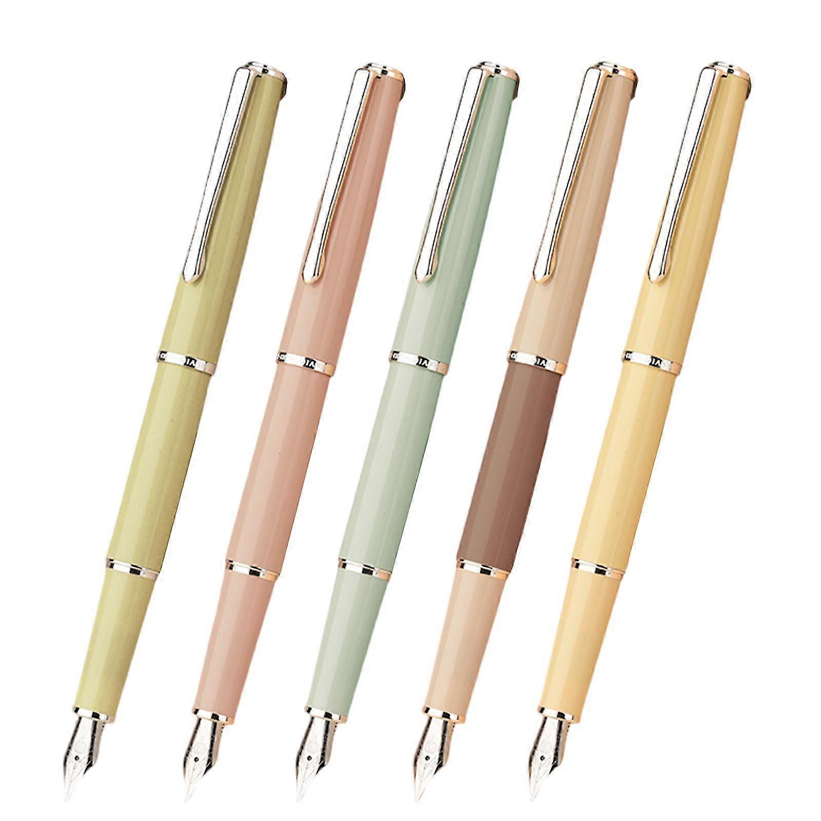 2023 New Hongdian 920S Fruit Color Resin Fountain Pen EF/F Nib Writing Pen