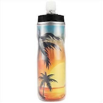 Bouteille d'eau isotherme pour vélo ESLNF 610 ml, bouteille de glace thermique pour vélos de montagne et de route, réfléchissante A