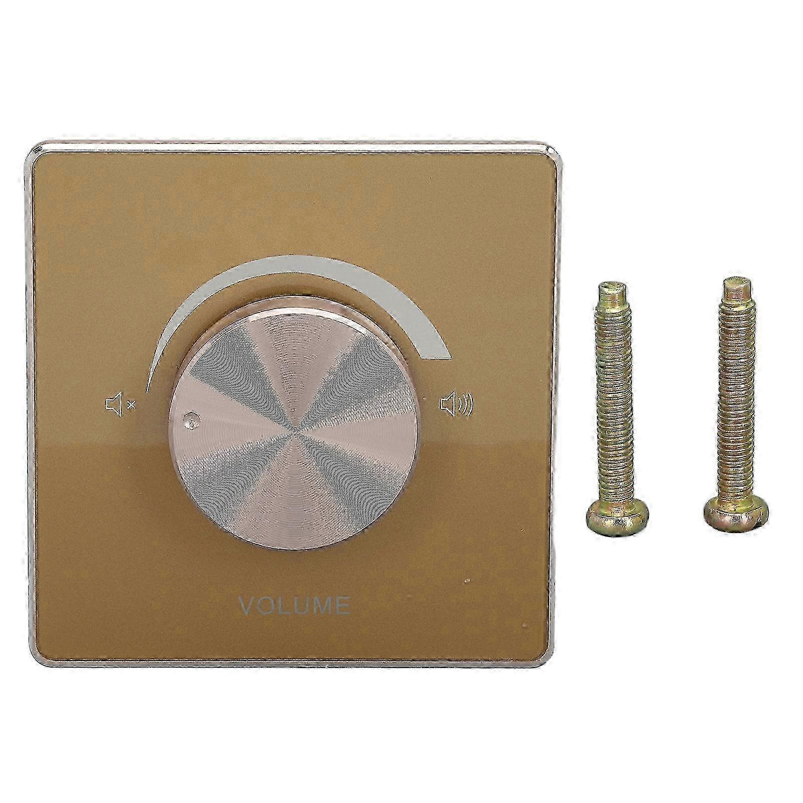 50W Wall Volume Control Aluminum Alloy Frame 5 Position Constant Voltage Tuning Switch Volume Control Rotary Knob ws