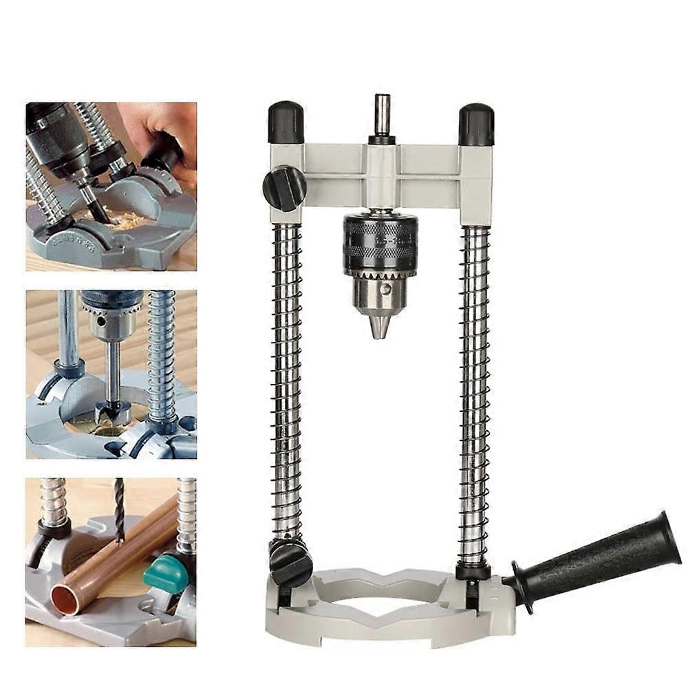 Drill Guide Attachment 1.513mm For Hand Drill Bracket 4590 Degree Angle Guide DIY Woodworking