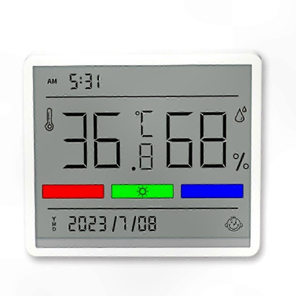 Bluetooth Digital Thermometer LCD Hygrometer Indoor Room Electronic Temperature Humidity Meter Sensor Gauge Weather SZRH