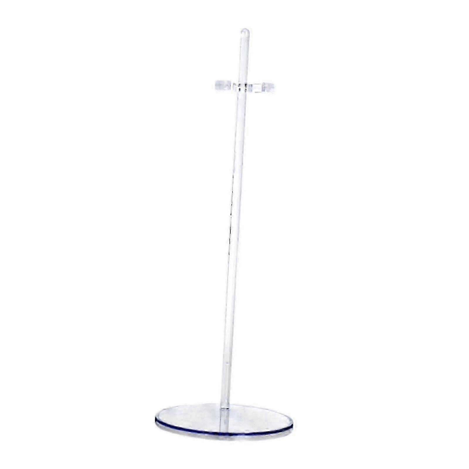 Clear Display Stand for 12-Inch Action Figures: Ideal for Doll Collectors