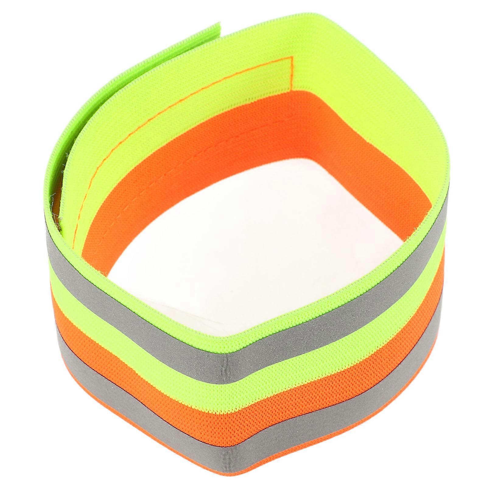 Reflective Wrist Strap for Outdoor Running Safety 2Pcs