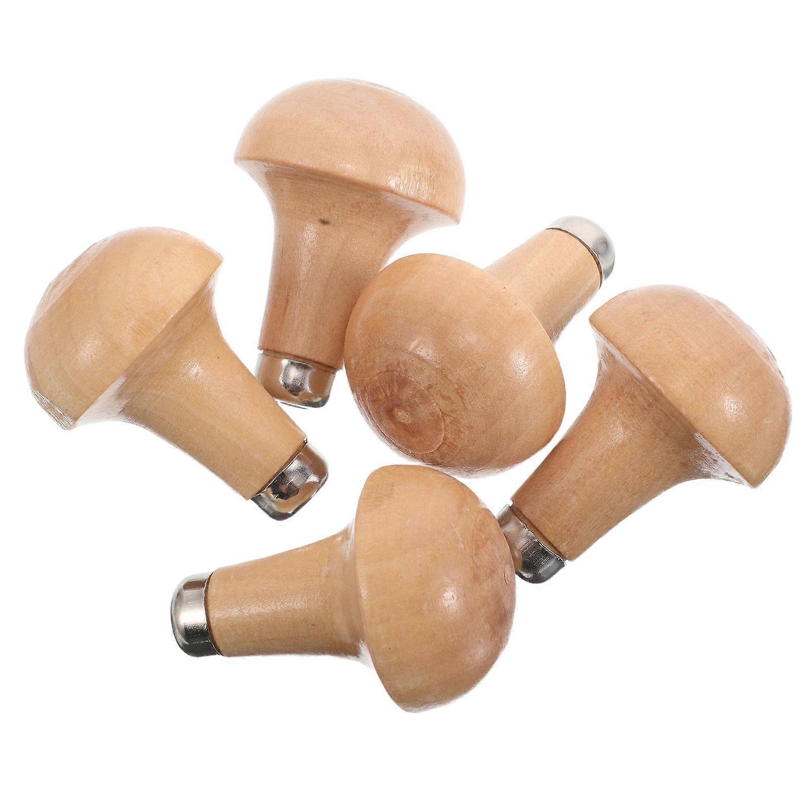 Wood File Handle Set for Woodworking Carving Tool 5Pcs Durable Grip