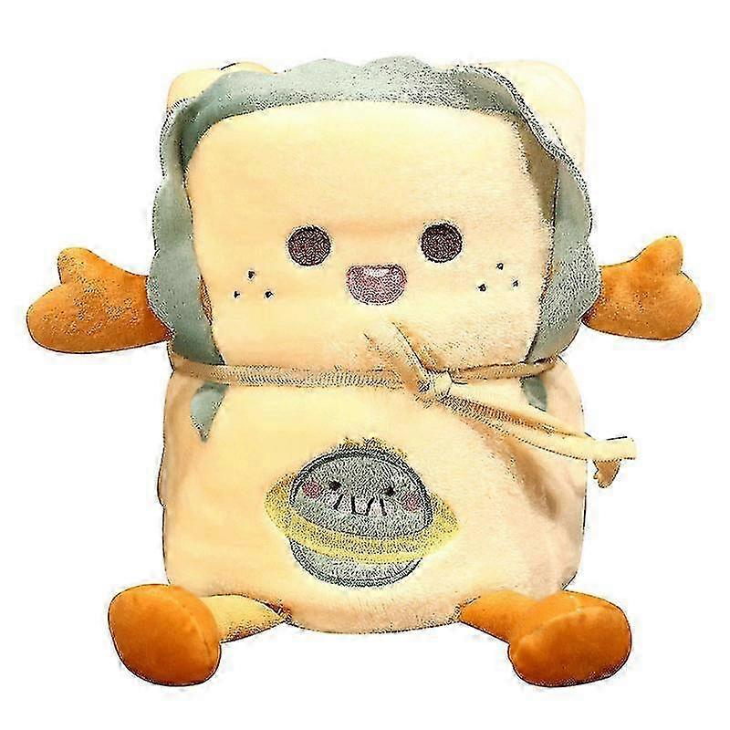 Plush Roll Carpet Flannel Blanket Air Conditioner Single Storage Blanket Office Blanket